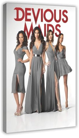 LoueN Poster aus der TV-Serie Devious Maids (2), Leinwand-Poster, Schlafzimmer, Dekoration, Sport, Landschaft, Büro, Raumdekoration, Geschenk, Rahmen-Stil, 60 x 90 cm