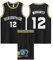 ABRTJCL Kinder/Erwachsener Basketball Trikot Set, 2-Teiliges Ärmelloses Anzug, Jersey & Shorts Schwarz 4XL