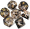 7PCS Polyhedral DND Dice Set - Double-Color Role Playing Game Dice for Dungeons and Dragons, RPGs & Tabletop Games