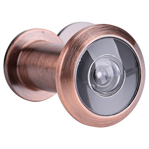 Cyrank Peep Holes for Door Wide View, Front Door Peephole Viewer Reverse Peephole Viewer Peephole Front Door Viewer with Privacy Cover Home Security Door Scope Viewer(C)