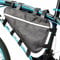 VADO VLTRA Bicycle Frame Bag, Triangle Waterproof Oxford Cloth 35 * 30 * 20cm Strap-On Reflective Bicycle Outdoor Cycling Storage Bag for Phone, Cash, Repair Tool