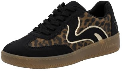 Rieker Damen M5512 Sneaker, Leo, 43 EU