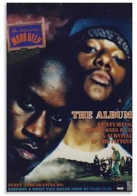 YRAEYWAER Mobb Poster Deep The Album, ästhetische Dekoration, Wohnzimmer, Wohnzimmer, Wandkunst, Dekoration, Poster, 30 x 45 cm, ungerahmt
