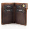 Fa.Volmer ® Porte-cartes en cuir pour carte grise de véhicule - 8 compartiments pour cartes de crédit - Étui pour cartes avec compartiment pour billets - Format portrait - En coffret cadeau | Modèle