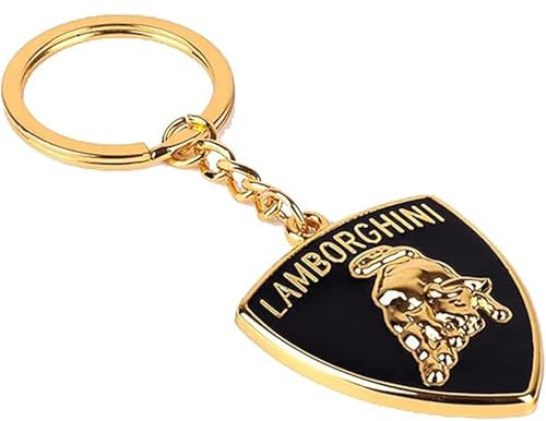 ZGNBKLS Schlüsselanhänger für Lamborghini, Robust und langlebig Schlüsselanhänger Auto Autoschlüssel Zubehör,B