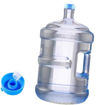 Sharplace Thickened Water Dispenser Bottle, Bottled Water Bucket Carrier Reusable Pure Water, Mineral Water Barrel Portable Jug Water Storage Container for Camping Picnic Outdoor Home Office, 18.9L