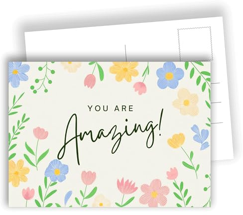 Edition Colibri Du bist erstaunlich! - Blumen Postkarten