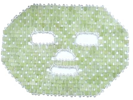 FytStycale Gesichtsmaske Aus Natürlichem Jadestein, Gesichtspflege, Kalte Jade Gesichtsbehandlung