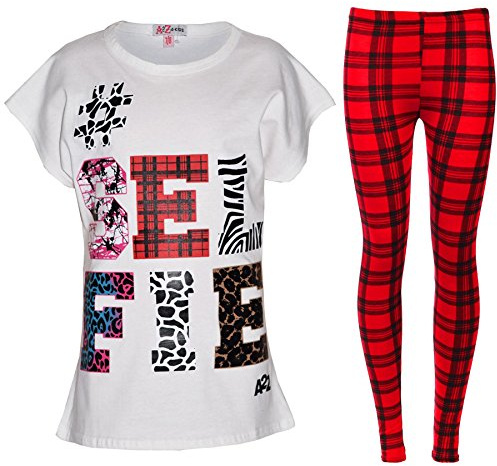 A2Z 4 Kids Girls Selfie T Shirt - New Selfie Set White 11-12