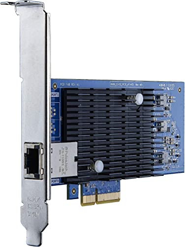 ipolex 10Gb Netzwerkkarte, 1x RJ45 Port, 10GbE NIC im Vergleich zu Intel X550-T1, unterstützt Windows Server/Windows/Linux/VMware (unterstützt Mac OS Nicht, Bypass-Modus)