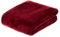 Brandsseller Felldecke Kuscheldecke Nerzfelloptik - Rot, 180 x 220
