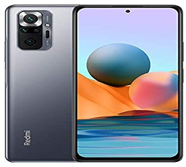 Xiaomi Redmi Note 10 Pro Smartphone, 8 GB, 128 GB, 6,67-Zoll-AMOLED-DotDisplay (16,94 cm), Qualcomm® Snapdragon™, 732G, globale Version, Grau