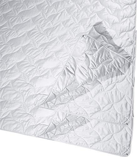 Erwin Müller Vier-Jahreszeiten-Bett 2er-Pack Größe 155x200 cm - Microfaserbezug, Sommerseite und Winterseite, silikonisierte Hohlfaserfüllung, pflegeleicht