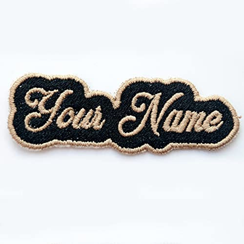Personalised Embroidered Patch, Custom Patch, Iron on, Name Patches
