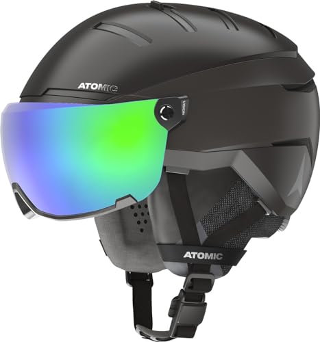 Atomic Savor Gt Amid Visor Hd Helm, schwarz (schwarz), 51/55 cm