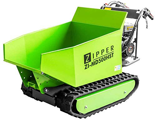 Zipper ZI-MD500HST Miniraupendumper inkl. Schneeschild 6.8kW Ladekapazität (max.) 500kg, Multicolor