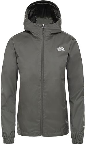 The North Face Quest Womens Waterproof Jacket X Small New Taupe Green TNF White