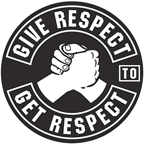 Spaß Kostet Wetterfester Auto KFZ Aufkleber Respect to get Respect