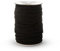 Realm Elastic Cord/Round Hat Elastic Black & White (1mm, 2mm & 3mm) Craft, Jewellery Stringing, Masks, Party Hats (Black, 1.5mm - 10 Metres)