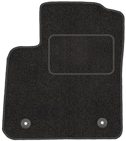 Fußmatte Velours Fahrerseite Fahrermatte für FIAT 500 (ab 2007) - 1-teilig - Passgenau