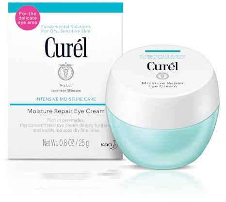 Curél Hydrating Repair Augencreme für trockene, empfindliche Haut, 25 g