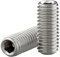 Gewindestift mit Kegelkuppe und Innensechskant (ISK) nach DIN 913 / ISO 4026, Edelstahl A2 V2A, Madenschraube (100 Stück, M6x40 mm)