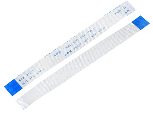 sourcing map 10er Pack FFC Schleife Kabel 18 Pin 0.5mm 100mm (B Typ) für 3D Drucker Kamera DVD