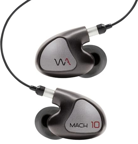 Westone Audio - Mach 10 Universal IEM Wired Earbuds - Single Driver Balanced Armature Professionelle Musiker In-Ear-Kopfhörer mit Linum® BAX™-Kabel
