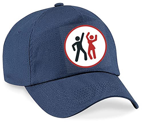Mädchen Fabelhafte bunte Happy Pixel Einhorn Baseball Cap Kinder Caps Sport Regenbogen Tanz Kinder Sommerhut Schule Mädchen Verstellbar Baseball Hut Sonnenschutz, Navy Dance, One size