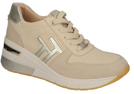 TOM TAILOR Damen 5393802 Sneaker, Cream, 40 EU