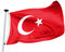 FLAGLY Premium Flagge Türkei 100 x 150 cm - 115g/m² Stoffgewicht - gedruckt, robustes und witterungsbeständiges Fahnenpolyester mit Ösen (100 x 150 cm, Türkei)