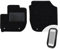 moto-MOLTICO Vorne Fußmatten Auto Velours Autoteppiche Schwarz Automatten Set 2-teilig passend für Honda HR-V II 2013-2021