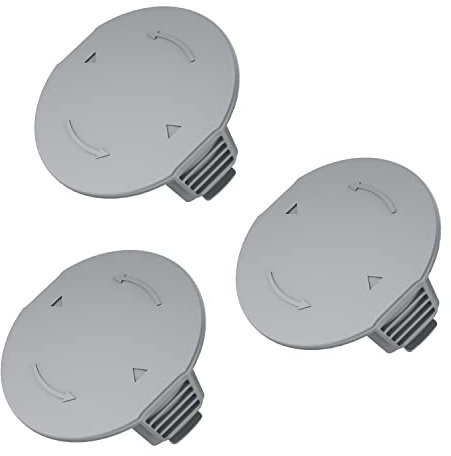 FUSHUI 3Pcs Replacement Spool Cover Caps, Trimmer Spool Caps Compatible with Bosch UniversalGrassCut 18, Universal GrassCut 18v-26, Universal GrassCut 18v-260