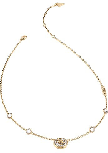 GUESS Dreaming Collier Femme Acier Doré JUBN03124JWYG