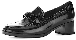 Gabor Damen Slipper, Frauen Slip On,Moderate Mehrweite (G),College Schuhe,Businessschuhe,Mokassins,Halbschuhe,schwarz (Uni),40 EU / 6.5 UK