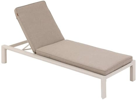Hespéride - Lit de Piscine Inclinable Évasion Argile - Structure Traité Epoxy Anti-Rouille et Résistant aux UV 5 Positions Mobilier Détente pour Jardin