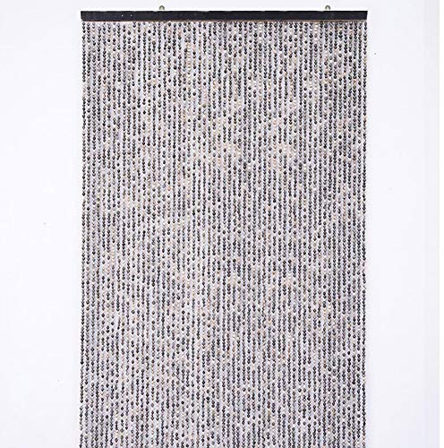 Beaded Curtains Plants Beads Door Hanging Strings Decor Room Divider Bedroom Living Room Rustic, Customizable (Color : A, Size : 60 strands-90x195cm)