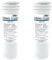 Spring Clear SPC-FP Fridge Water Filter Cartridge Compatible with Fisher & Paykel 836848, Whirlpool, Smeg, Beko, Brita and More | Reduces Chlorine Odour and Taste (2 Pack)