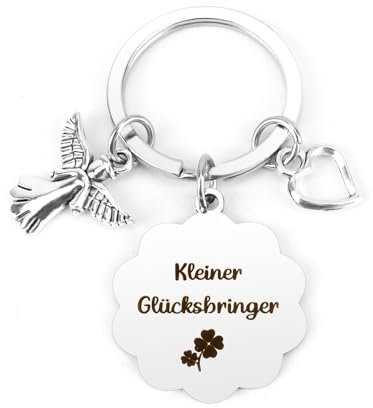 Abschluss Geschenk für Ihn Sie Glücksbringer Schutzengel Engel Schlüsselanhänger Drive Safe Geschenke Männer Frau Kollegen Kollegin Lehrer Schulabschluss Geschenk Abitur Bestandene Prüfung Geschenk