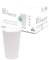LPF LE PETIT FOURNISSEUR - Lot de 100 Gobelets réutilisables 25cl (33cl à ras-bord) - Polypropylène alimentaire - Gobelets plastique alimentaire rigide - Compatible lave-vaisselle - Couleur Blanche