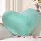 Yhoelata Muttertag Herzkissen, Cyan Herzform Kissen Kuschelkissen, Love Zierkissen Aesthetic, Plüsch Kissen für Wohnzimmer Sofa Kind Schlafzimmer Bett, 25x35 cm
