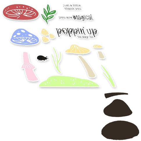 2025 Neue Weihnachten Tiere und Blumen Metall Schneiden Sterben Und Stempel Set, Für DIY Kunst Geburtstage Scrapbooking Handwerk Supplies Stamping Fotoalbum (M0846-stempel und Stanzformen Set)