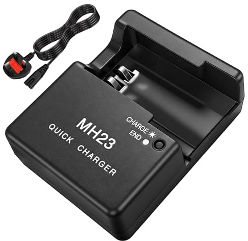 MH-23 EN-EL9 Battery Charger for Nikon: D40 D40X D60 D3000 D5000 Camera | EN-EL9a Fast Professional Charger for Nikon Photography Enthusiast