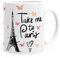 MoonWorks Kaffee-Tasse Take me to Paris Geschenk-Tasse für Frau Freundin Tasse einfarbig weiß Unisize