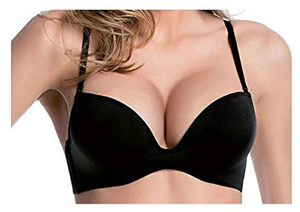 Love and BRA Reggiseno MERAVIGLIOSO Super Push Up 3colori e 4taglie ALOVEMERAVIGLIOSO Colori Nero Taglia 3