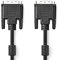 Nedis Cable DVI DVI-D Macho de 24 +1 Pines - DVI-D Macho, 2.0, negro