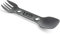 UCO Utility Spork 3-in-1 Combo Spoon-Fork-Knife Utensil Only - No Tether, Charcoal, One Size