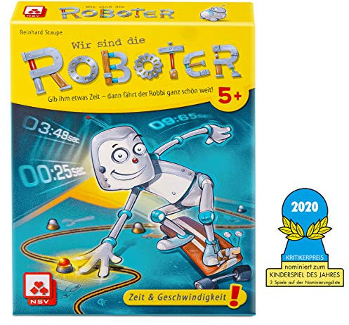 NSV - 4506 - Wir sind die Roboter - nominiert Kinderspiel des Jahres 2020 - Kinderspiel ab 5 Jahren