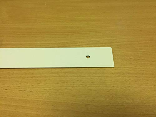 Kitchen Worktop Square End Cap Edging Trims 40mm Silver-Black-Gold-Bronze-White