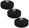 3x Neodym Magnete Gummiert Ø 34mm Mit M4 Innengewinde 10 KG Zugkraft Flachgreifer Magnet Scheibe Topfmagnet Gummi Runde Magnete mit Gewinde für Schrauben Öse oder Haken